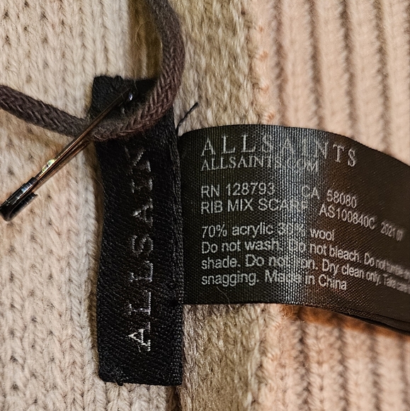 ALLSAINTS SCARF. - Picture 7 of 10